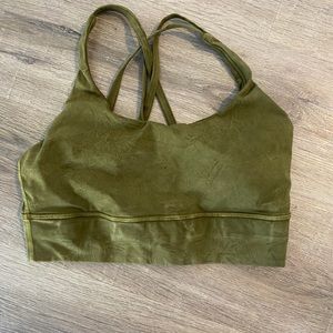 Green Lululemon Sports Bra